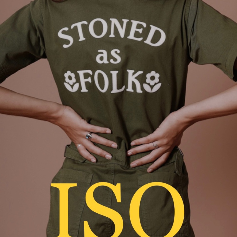 In search of Sugarhigh Lovestoned green/khaki Stoned as Folk romper/jumpsuit!